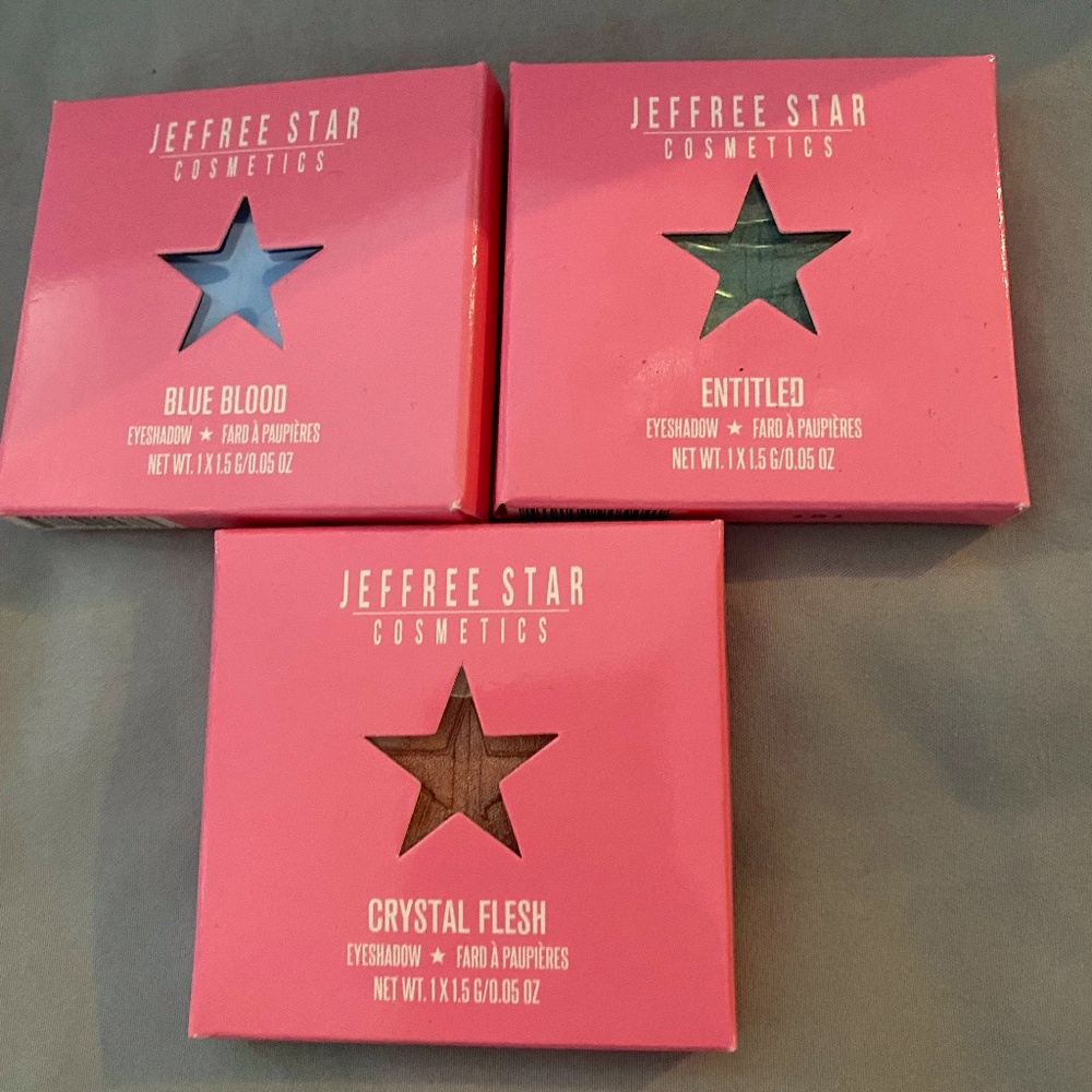 Jeffree Star Single eyeshadows